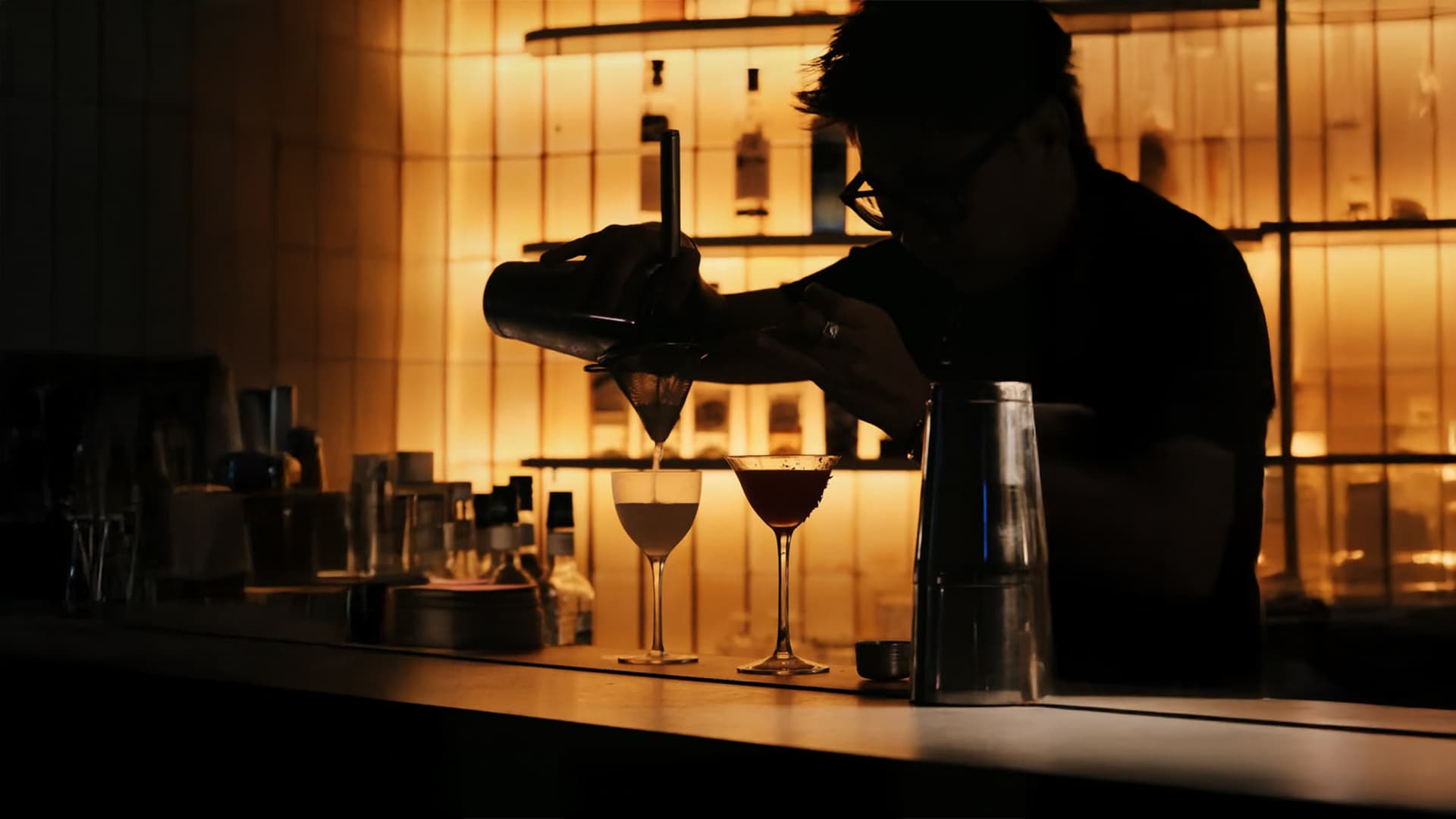 BarCraft cocktail being prepared